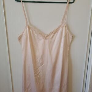 Soft feel Pink Tank for woman size s unused, beige